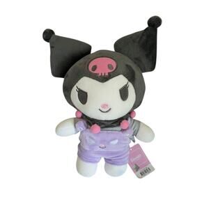 Sanrio Characters Official Plush Doll Series Kuromi Friends Overalls 11.5" New